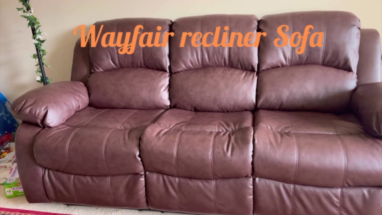 Wayfair sofa unboxing | Recliner sofa unboxing