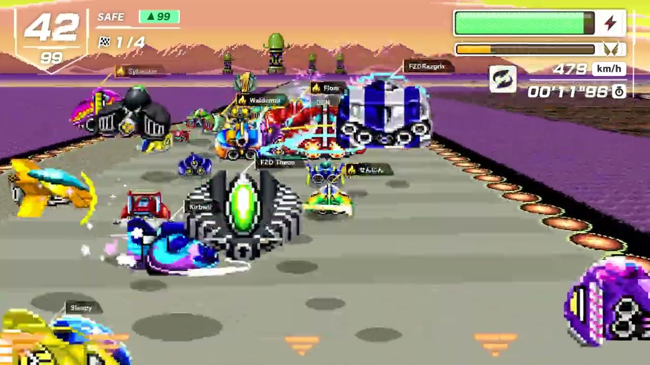 F-Zero 99 - Новый секретный трек - Sand Ocean + Port Town (Remix)