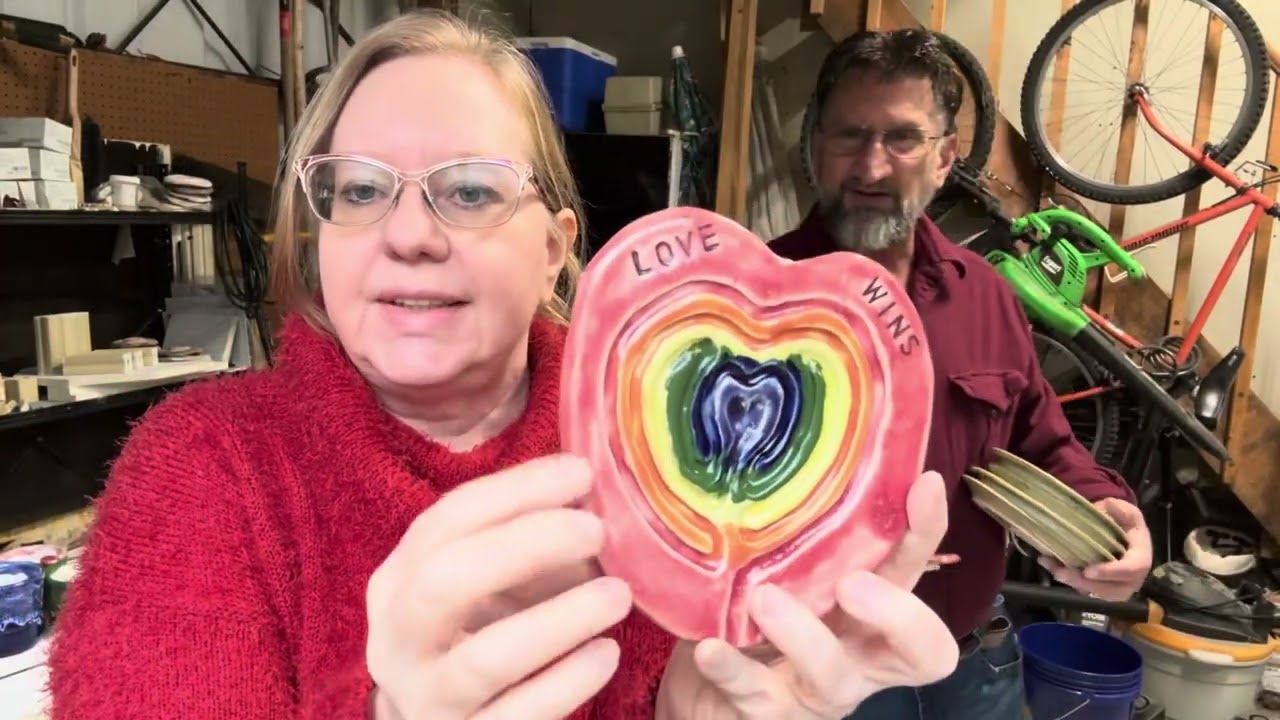 6th Kiln Unload: whales, Christmas, plates and bowls 