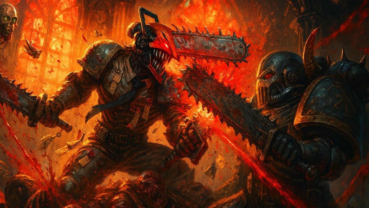 What If Chainsaw Man Destroyed Warhammer 40K?