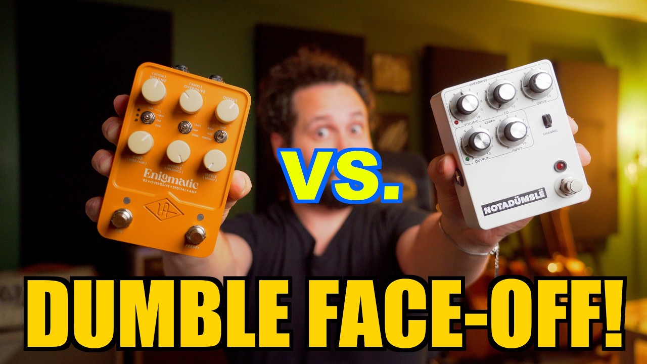 JHS Notadümble vs. UAD Enigmatic '82 - Head to Head Comparison of Two INCREDIBLE Dumble Style Pedals
