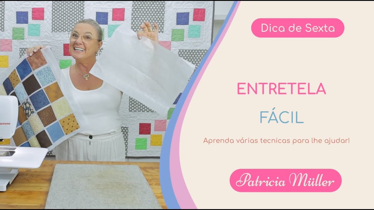 Entretela FÁCIL, sem grudar nem estragar no FERRO de passar| Dica de Sexta