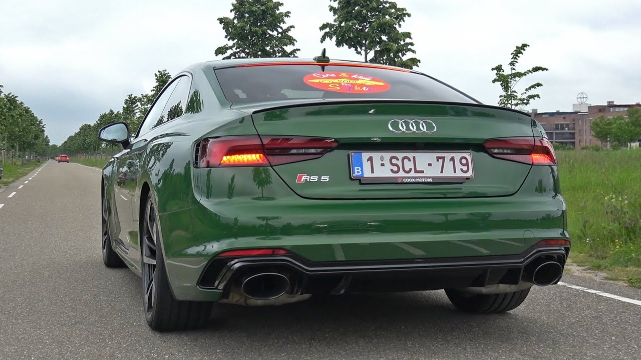 2018 Audi RS5 Coupe - Start up, Revs & Accelerations!