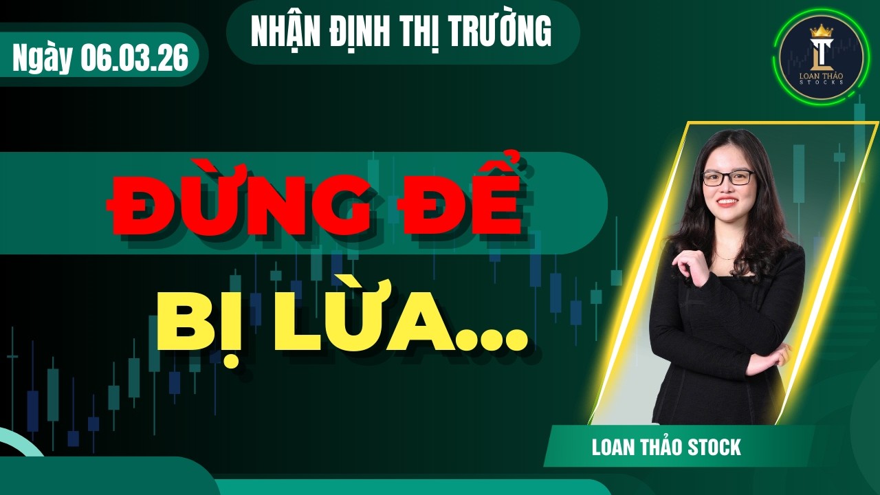 Chứng Khoán Hôm Nay | Nhận Định Thị Trường | Đừng Để Bị Lừa...