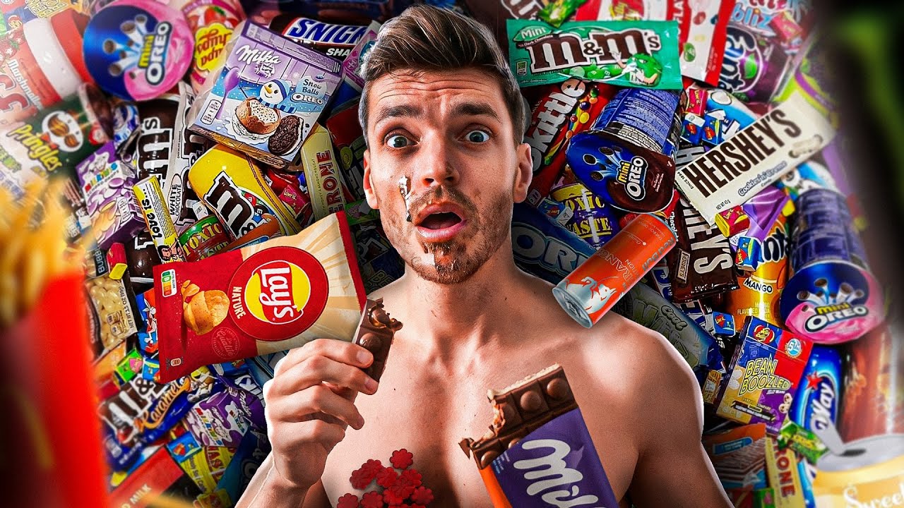 Je ne Mange que des ALIMENTS TRANSFORM&Eacute;S pendant 1 semaine pour PERDRE DU POIDS