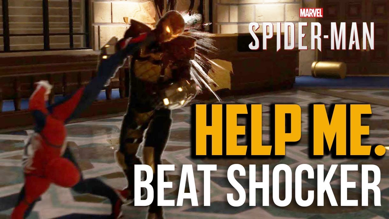 Spiderman PS4 : How to Beat Shocker Boss on Spectacular Difficulty (Hard Mode)