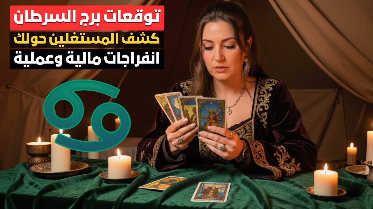 توقعات برج السرطان ♋️ تحذير قوي من صدمة قريبة 😱 ورسالة مهمة عن الحب والعلاقات ❗ رزق واسع بعد صبر