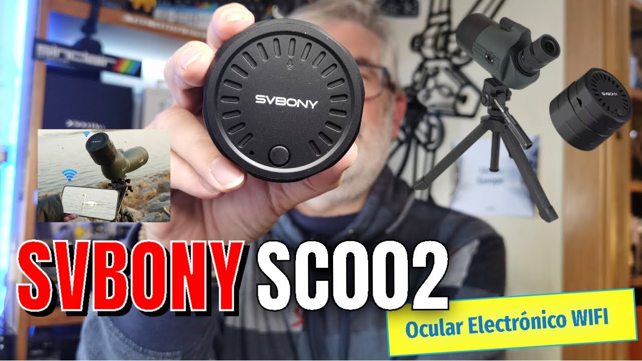 SVBONY SC002 | 🔭 📱 OCULAR ELECTRONICO WIFI PARA TELESCOPIOS