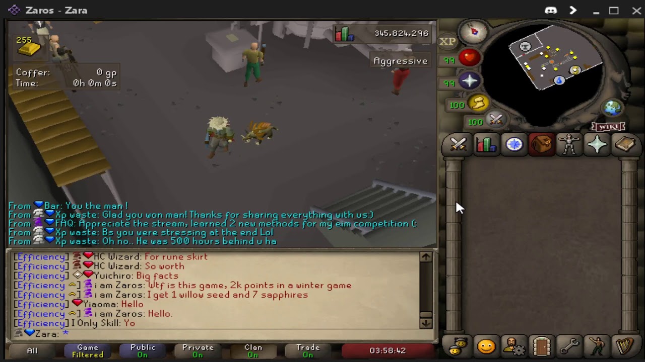 Zaros RSPS Maxing Guide