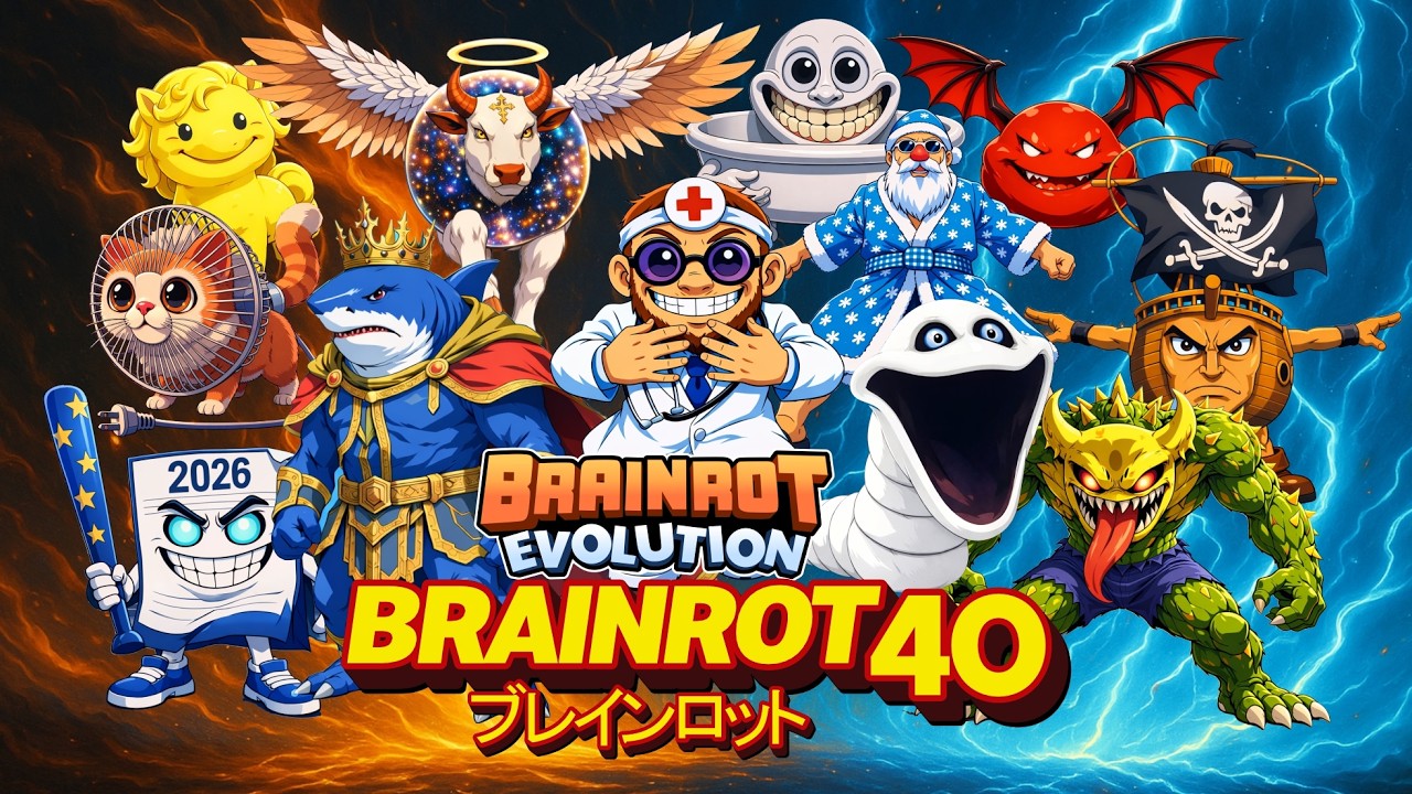 MindRotsu - Brainrot Evolution Anime Opening EP40 (Official Music Video)
