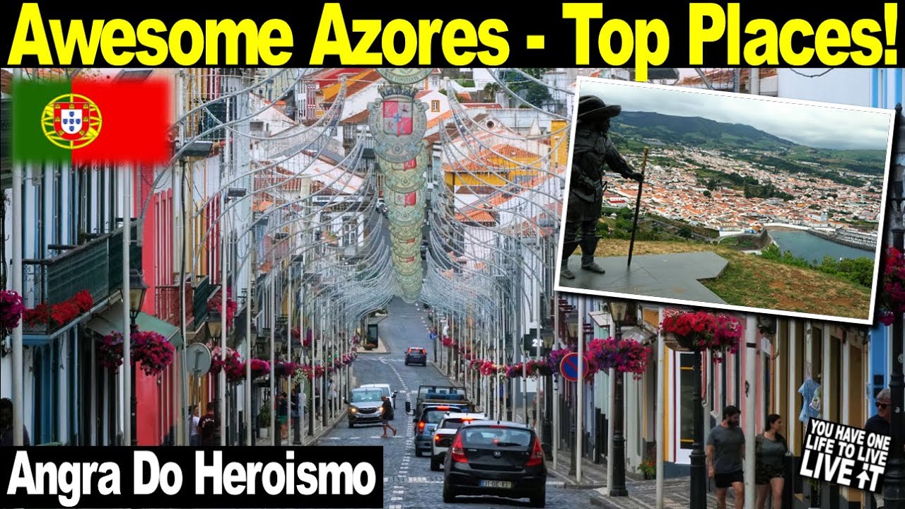 Ого! ANGRA DO HEROISMO | Приключения на Азорских островах | Поход по островам с рюкзаком