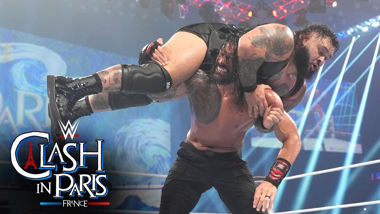Roman Reigns vs. Bronson Reed: Clash in Paris 2025 highlights