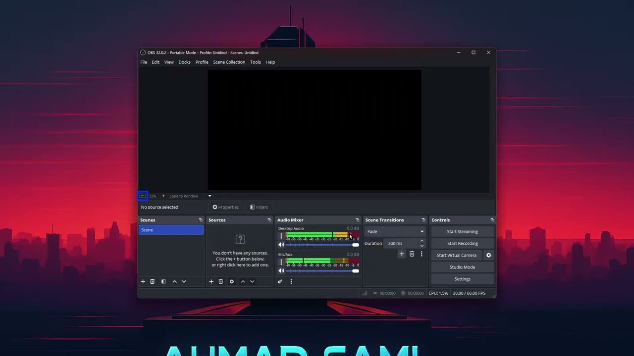 كورس شامل لشرح OBS Studio أفضل برنامج في تصوير الشاشة والبث المباشر