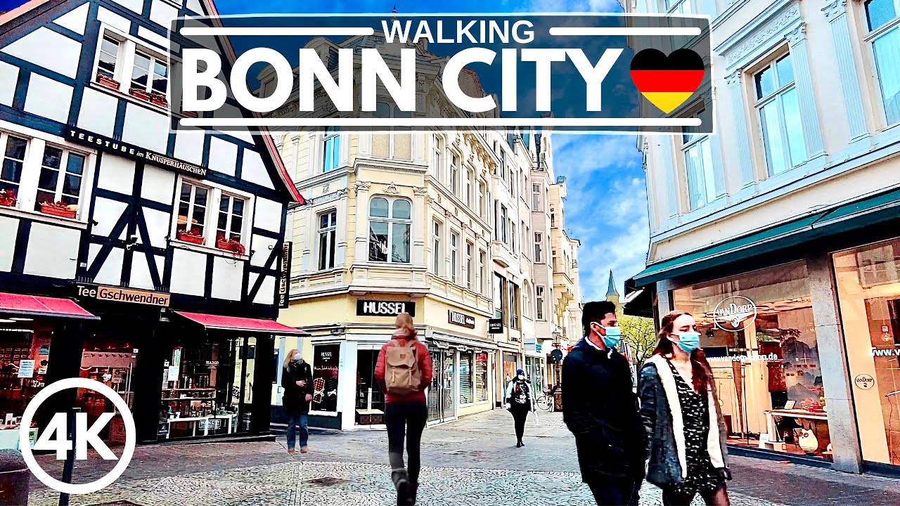 Best City in Germany? Bonn Beethoven's Town in 4K // 2021