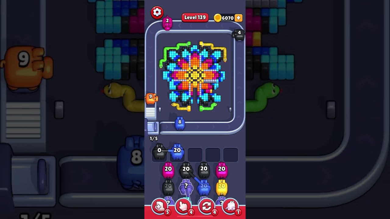 【 Pixel Flow 】Level 139 Fail.4