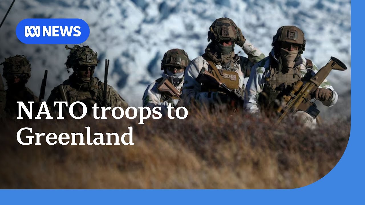 Military show of force as European troops deployed to Greenland | ABC NEWS