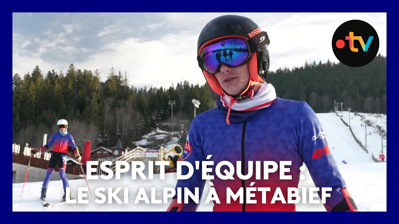 Le ski alpin à Métabief, sur les pentes enneigées avec le Ski Club Mont d'Or