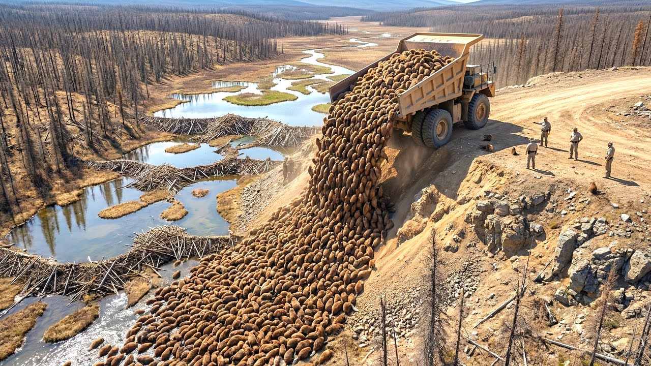 They Released Beavers Onto Barren Canadian Land &mdash; What Happened Next Can Be Seen From Space