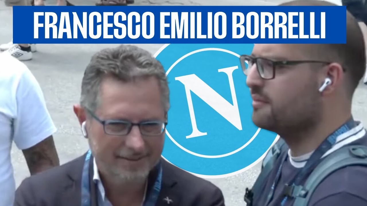 Francesco Emilio Borrelli parla del Napoli ⚽😡 