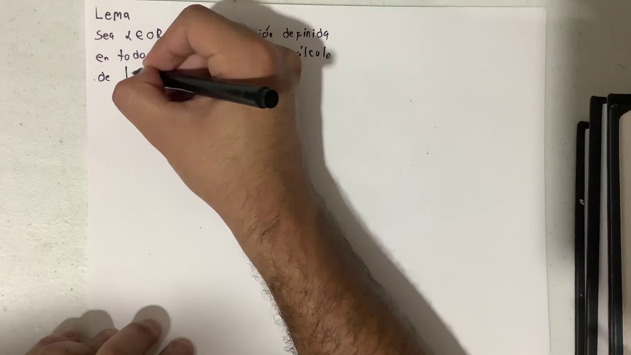 Teorema de recursi&oacute;n transfinita (demostraci&oacute;n) primer versi&oacute;n