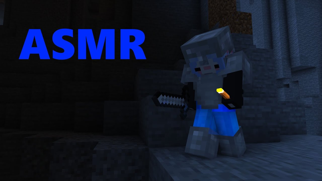 ASMR МАЙНКРАФТ :: Копаюсь в пещерах и болтаю о всяком пока ты не заснешь 🥱💤 #2