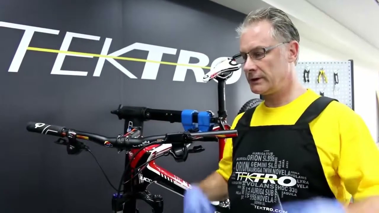 Let's oil the Tektro HD-E350 disc brake