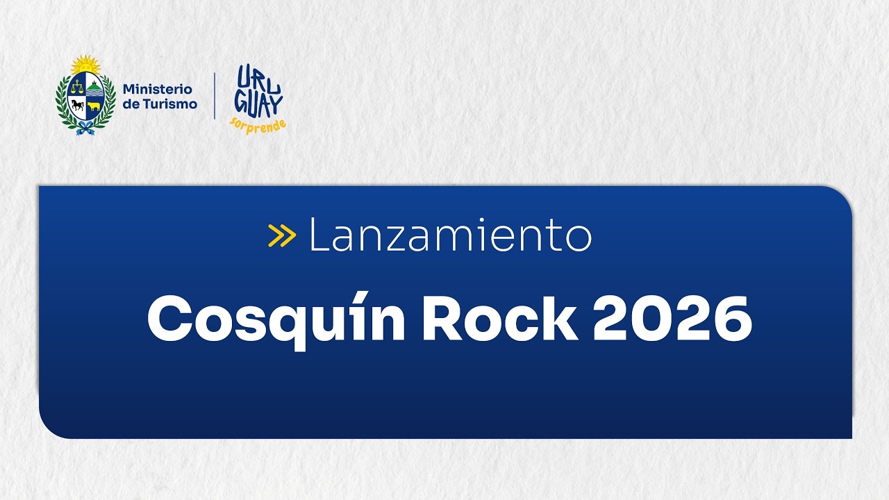 Lanzamiento Cosquín Rock Uruguay 2026