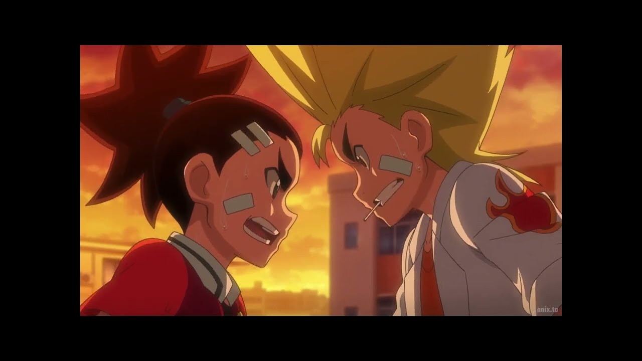 Beyblade Burst Turbo: Aiger and Ranjiro funny moments!