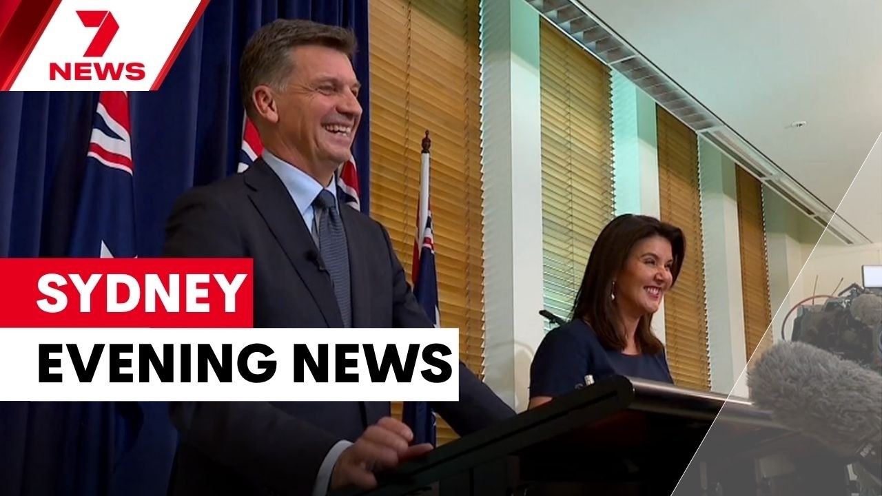 Angus Taylor wins Liberal leadership battle; Police watchdog to investigate protest | 7NEWS Sydney