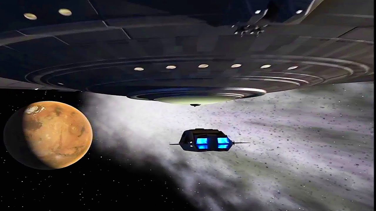Star Trek Enterprise - Riding a Comet