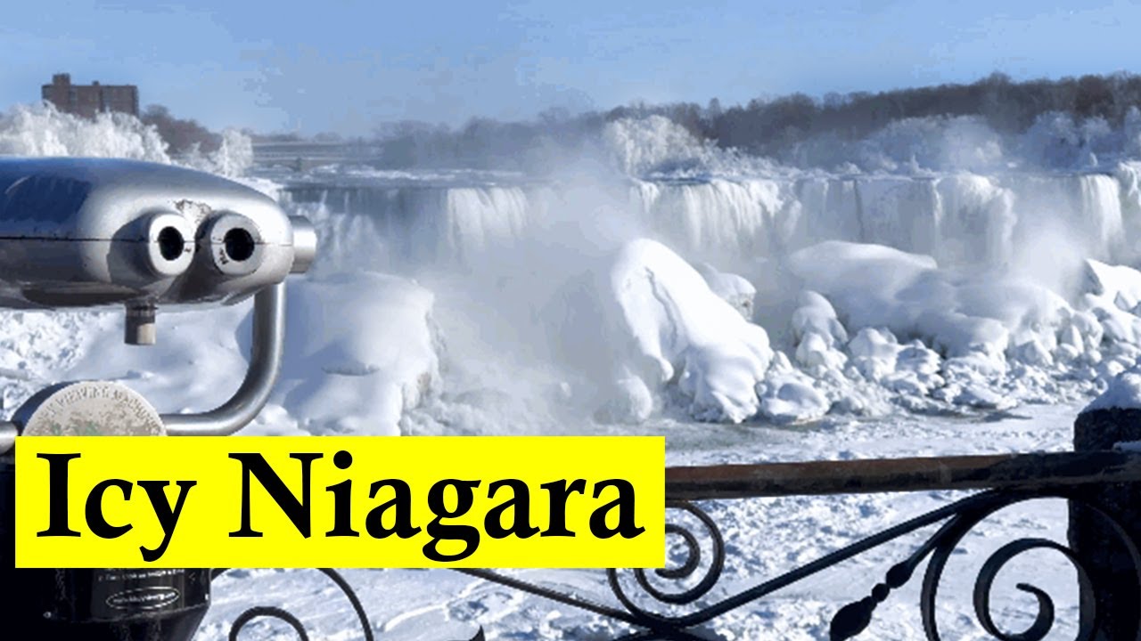 Niagara Falls FROZEN | Winter | ICY Niagara Falls | WALKTHROUGH