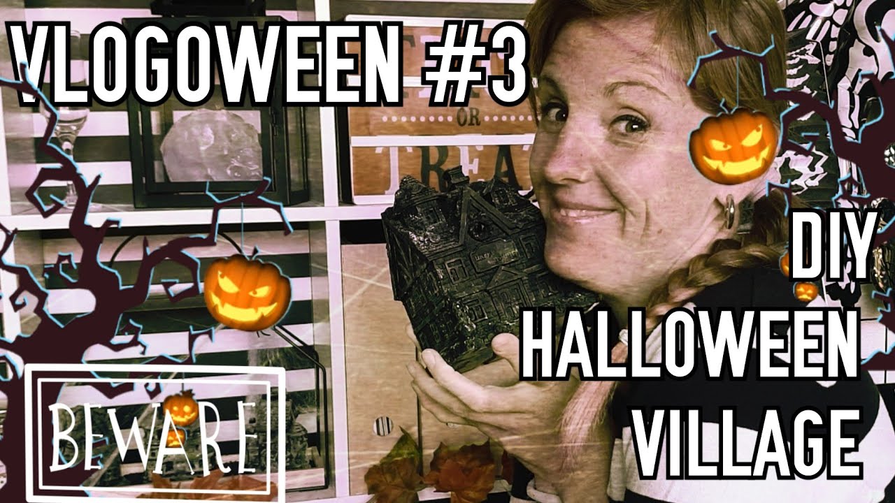 VLOGOWEEN #3 DIY Halloween village | PienderZ