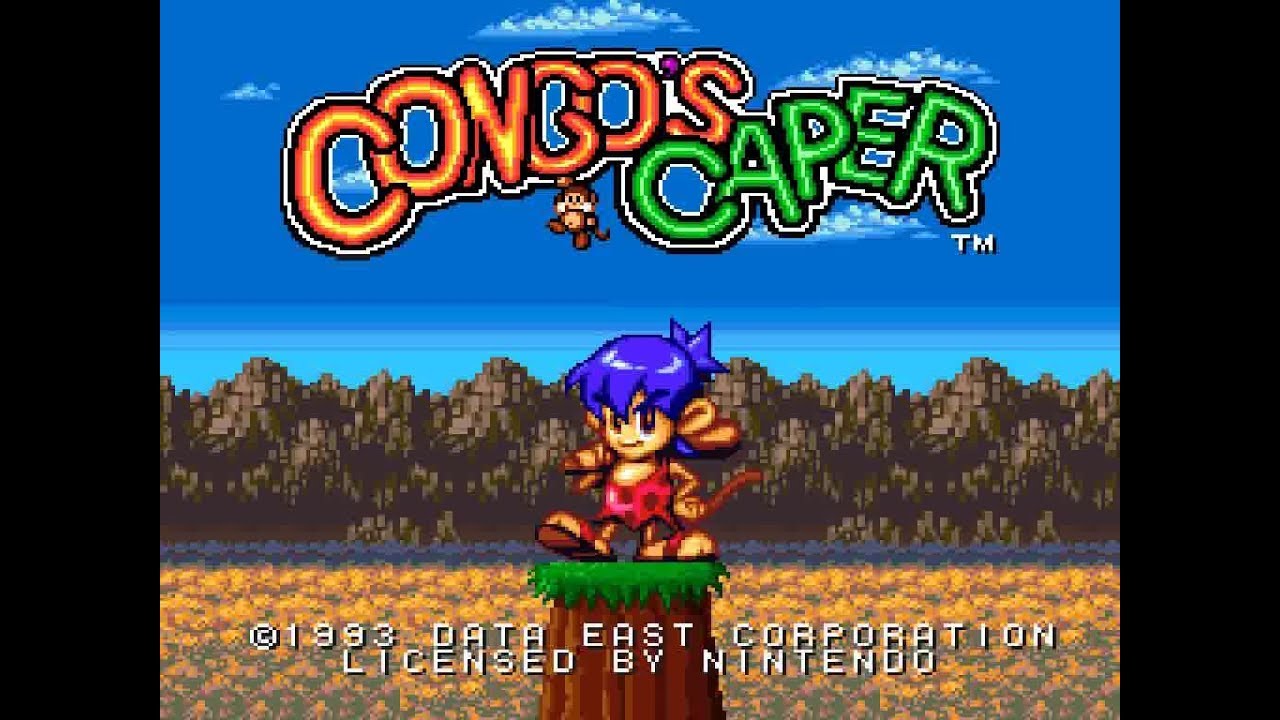 Snes Longplay - Congo's Caper