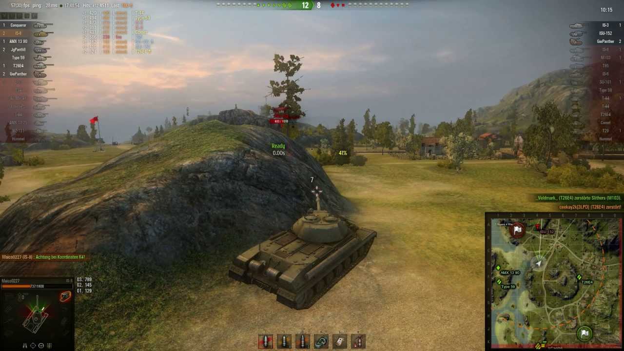 Let's Play WoT #13 IS8 f&uuml;r jeden ein Geschenk dabei