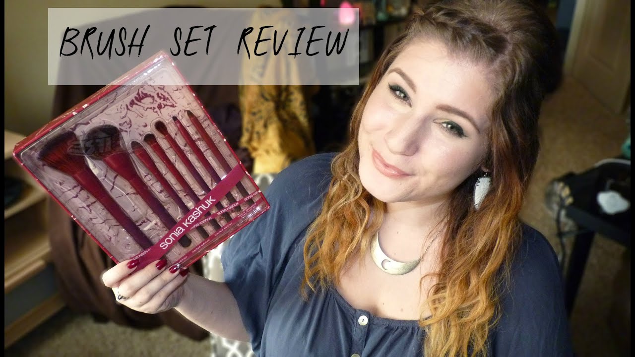 SONIA KASHUK LIMITED EDITION OMBRE OBSESSED 7PC BRUSH SET REVIEW
