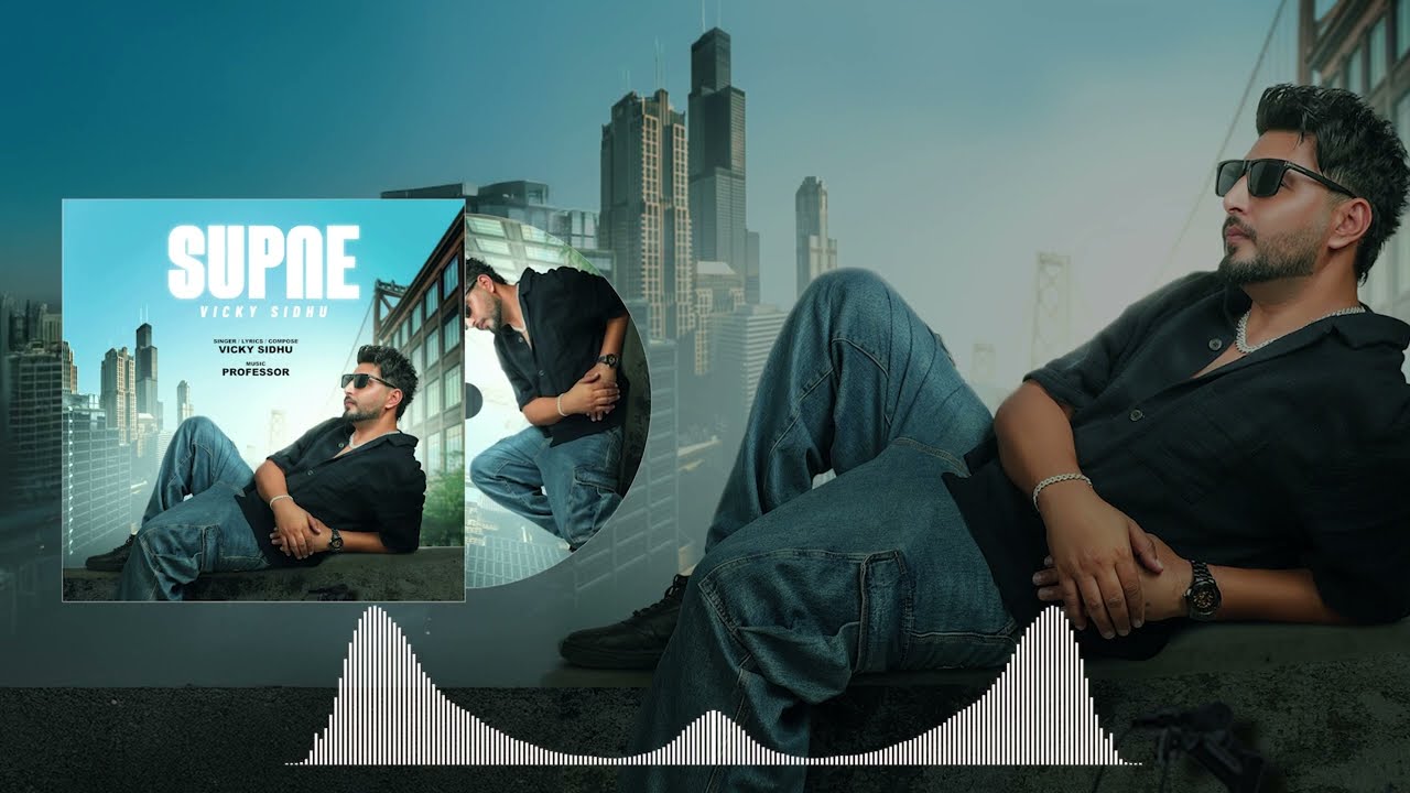 Supne (Official Audio) - Vicky Sidhu | Professor | New Punjabi Songs 2025| Latest Punjabi Songs 2025