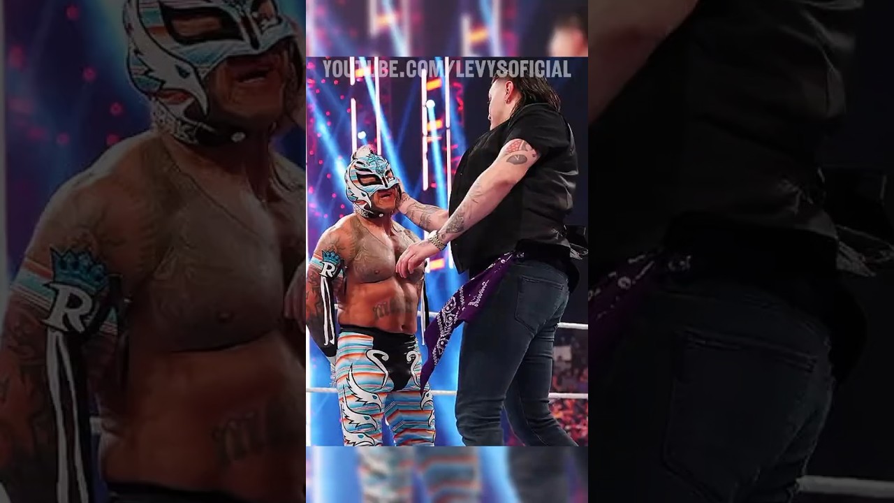 Rey Mysterio & His Parents vs Dominik & His Parents 🥺 - #Shorts #wwe #wrestling #reymysterio #wwefan
