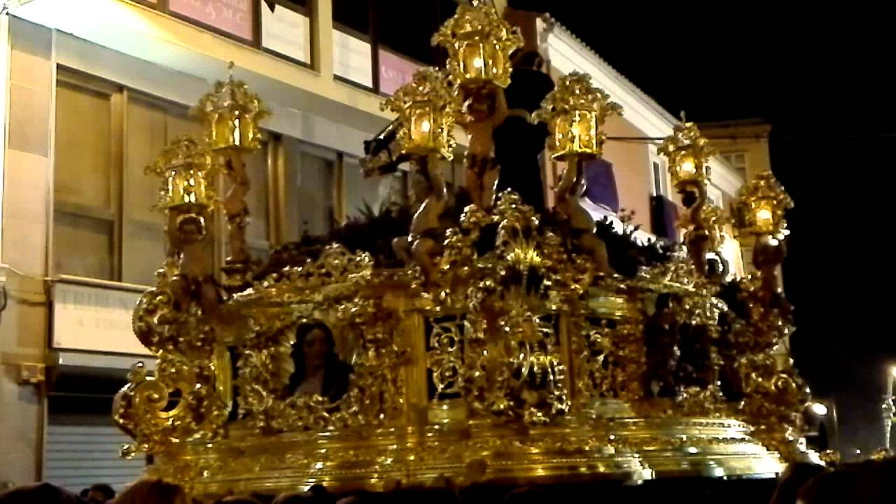 Nazareno del Paso por Tribuna pobres Semana Santa Malaga ,2016