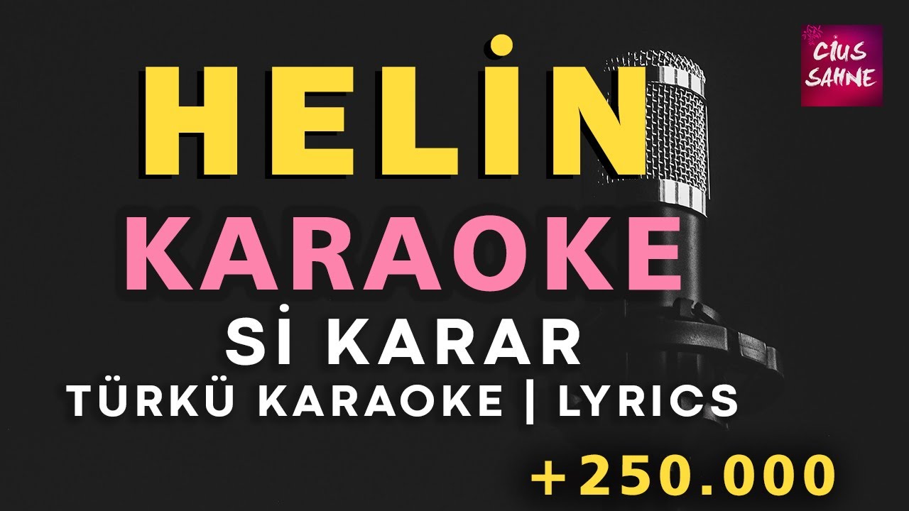 Helin – Kürtçe Türkü Karaoke | Altyapısı ve Sözleriyle (Lyrics) - Si