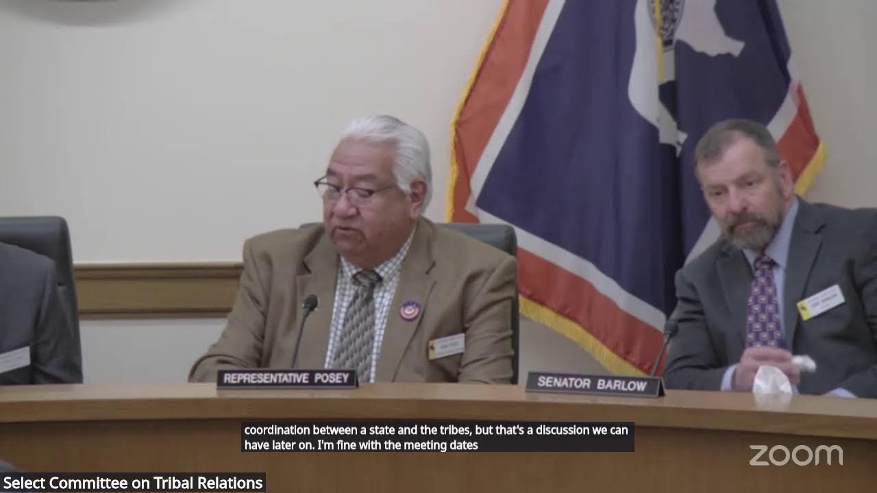 Select Committee on Tribal Relations Interim Topics Meeting, March 3, 2026