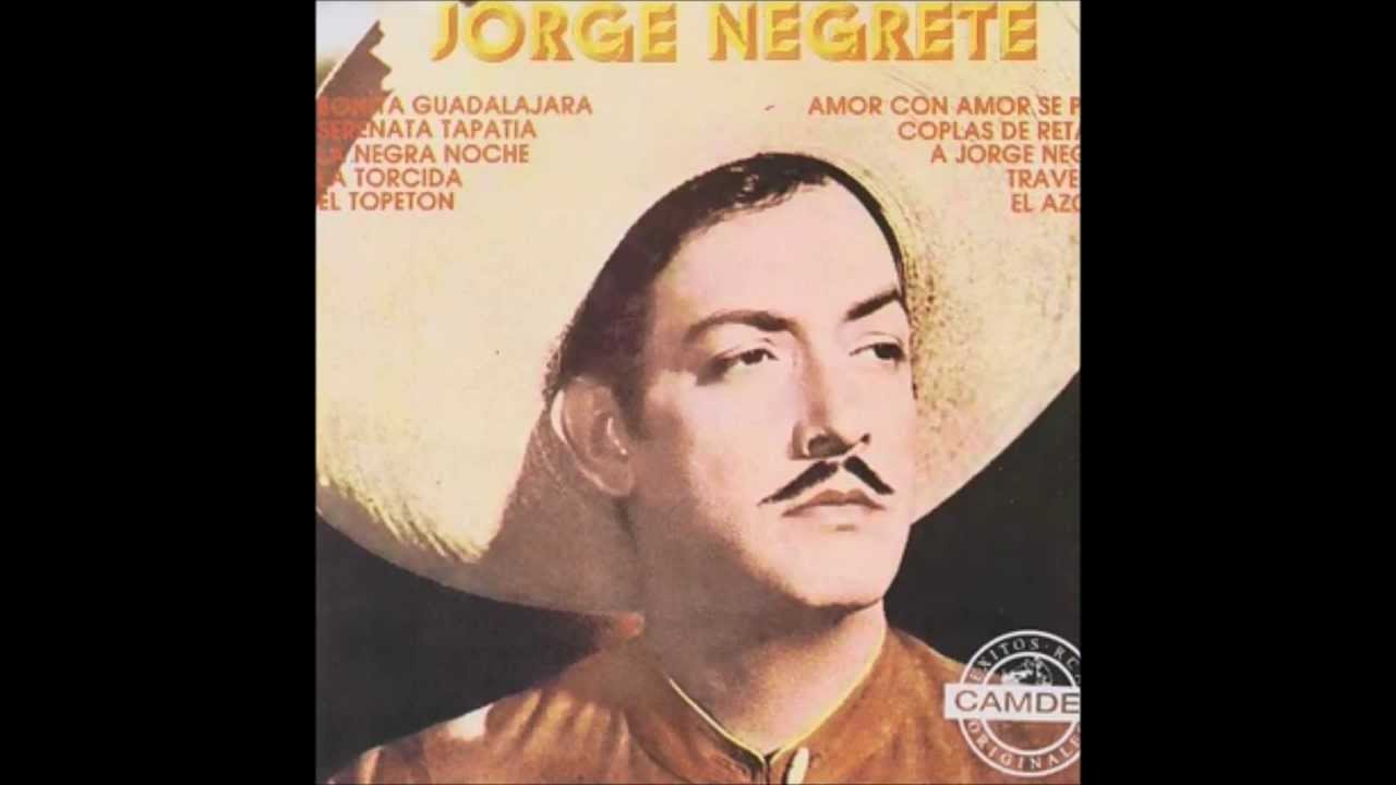 JORGE NEGRETE, Corrido M&eacute;xico-Espa&ntilde;a.