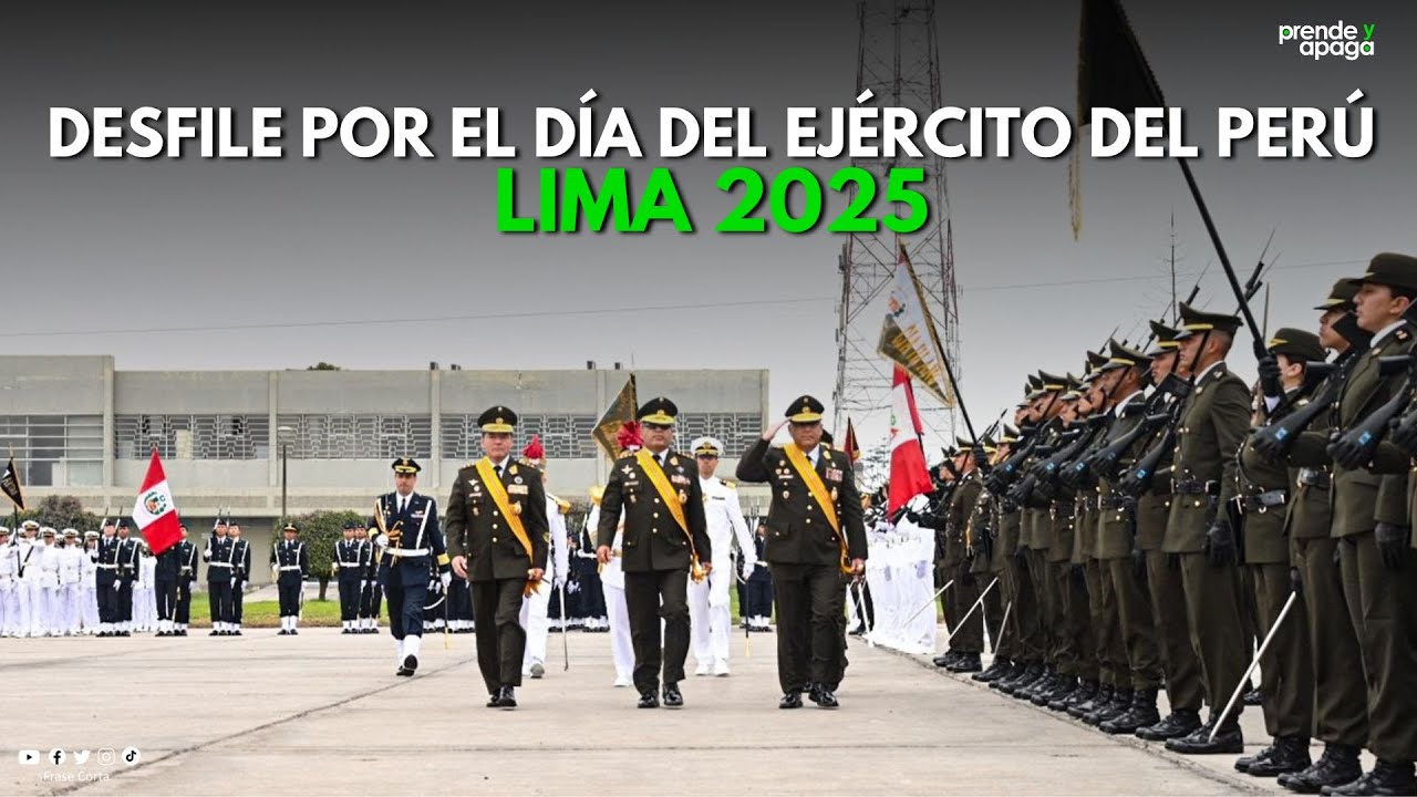 LIMA: Desfile por el aniversario de la Batalla de Ayacucho y Día del Ejército del Perú - 2025