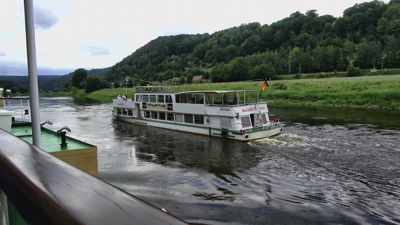 Dampferfahrt 2023 von Stadt Wehlen nach Bad Schandau