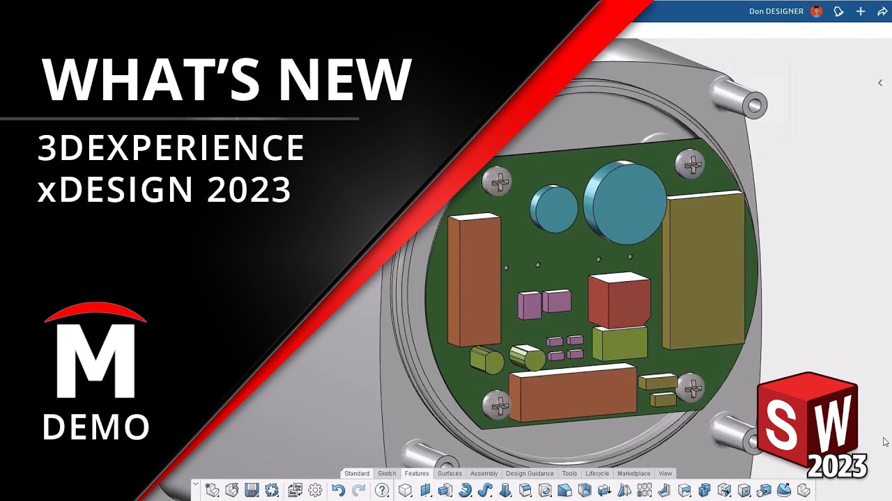 3DEXPERIENCE xDesign Demonstration - What's New in SOLIDWORKS 2023