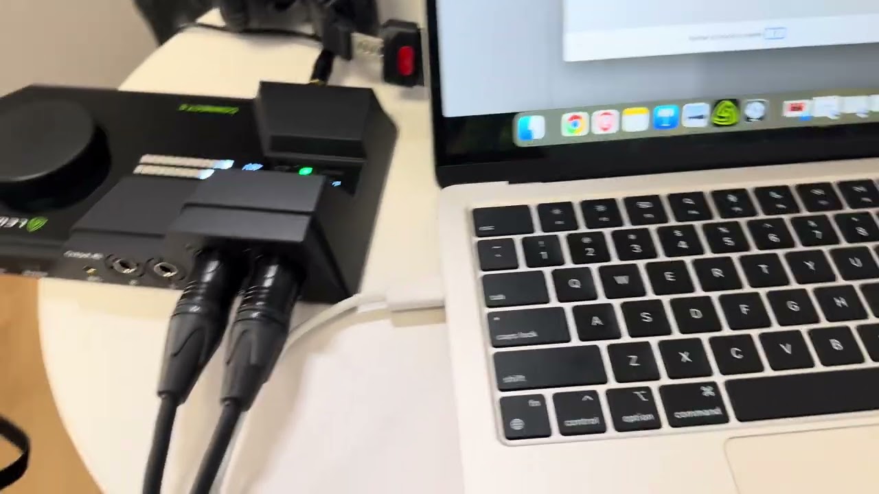Recording Audio on Laptop with Audio Interface