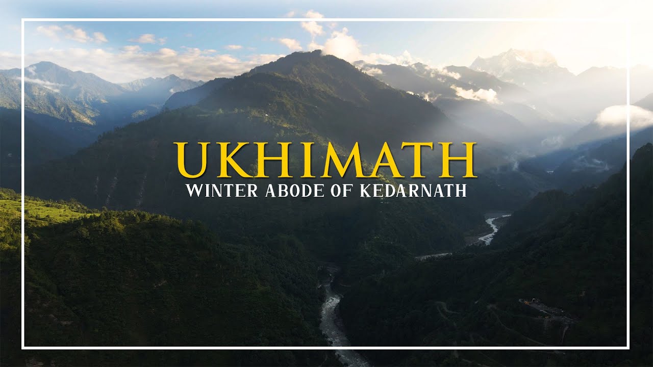 Ukhimath - Winter Abode of Kedarnath | Uttarakhand Drone View 4K | Ukhimath | Cinematic Travel Video