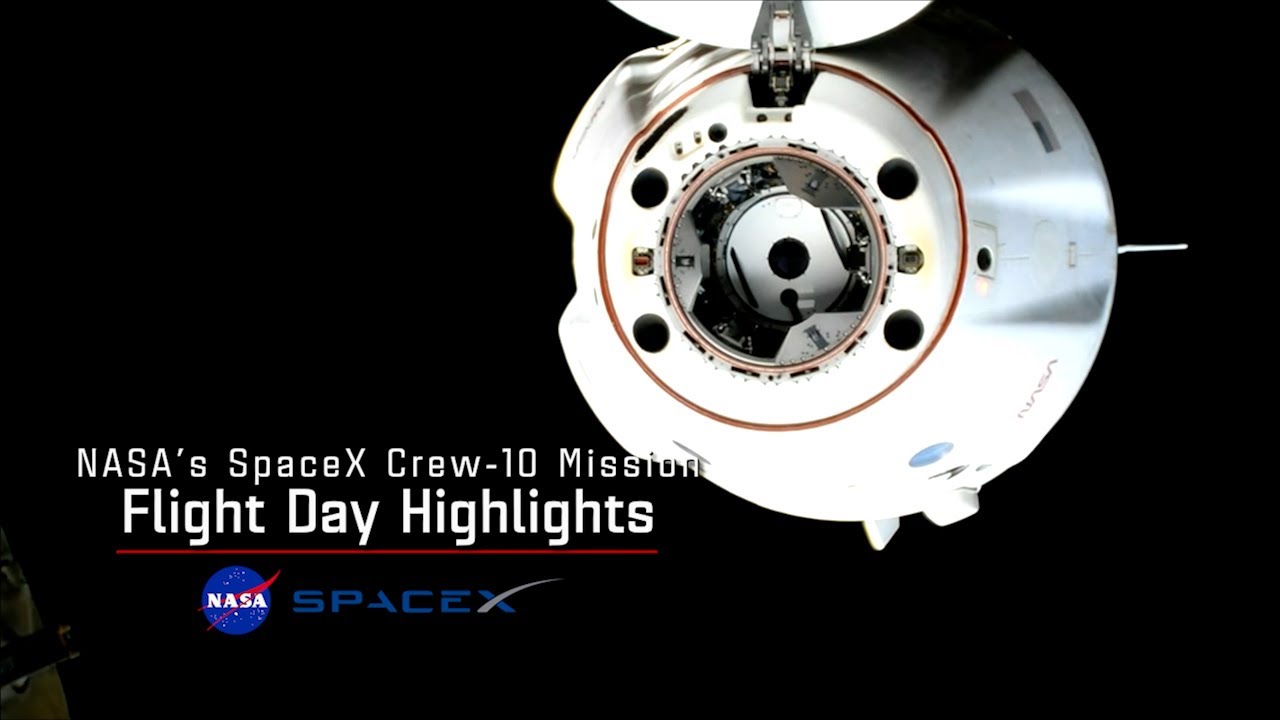 NASA’s SpaceX Crew-10 Flight Day 2 Highlights