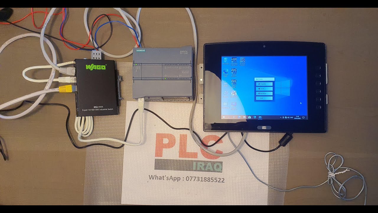 Episode 9 Siemens SIMATIC IPC WinCC RT , Using PC as HMI