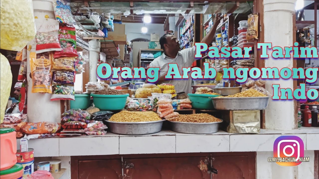 Borong Takjil di Pasar Tarim || penjualnya kok bisa bahasa Indonesia 😆