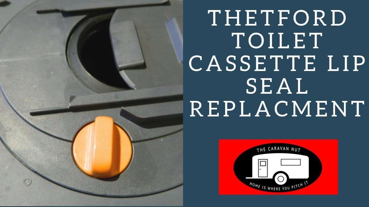 Thetford toilet cassette lip seal replacement